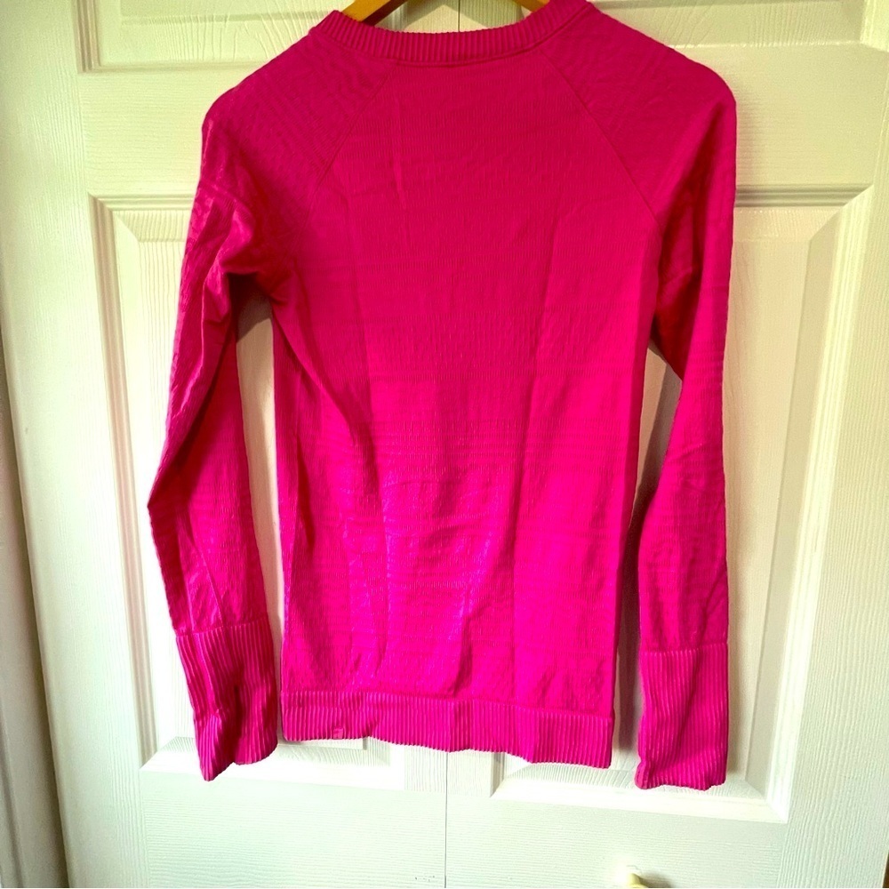 Lululemon restless long sleeve pink size 4 top